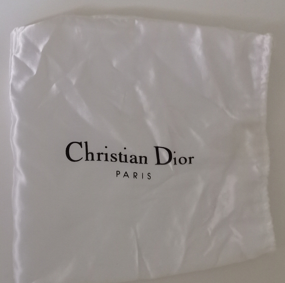 Vintage Christian Dior Satin Dust Bag - Picture 2 of 2